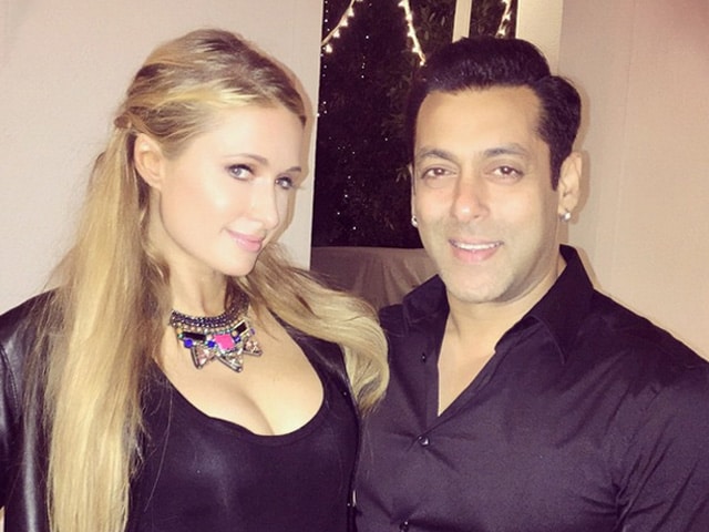 Paris Hilton and Salman Khan Have 'Good Times' at a Party