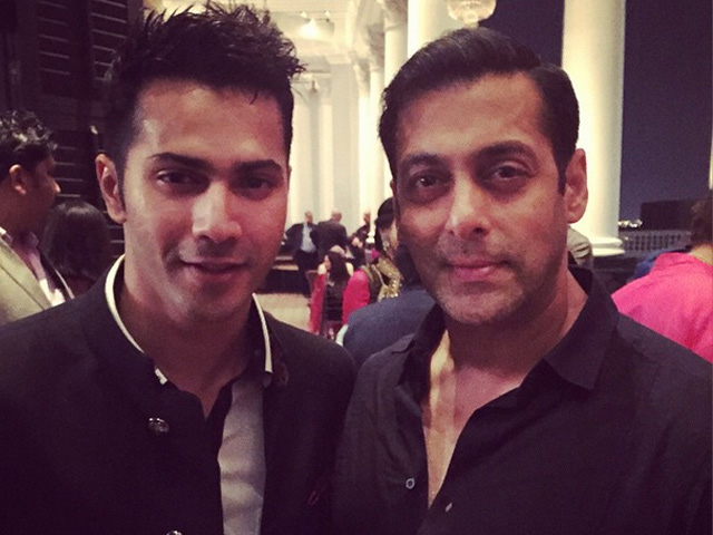 Salman Khan is the Newest Member of Varun Dhawan's Fan Club