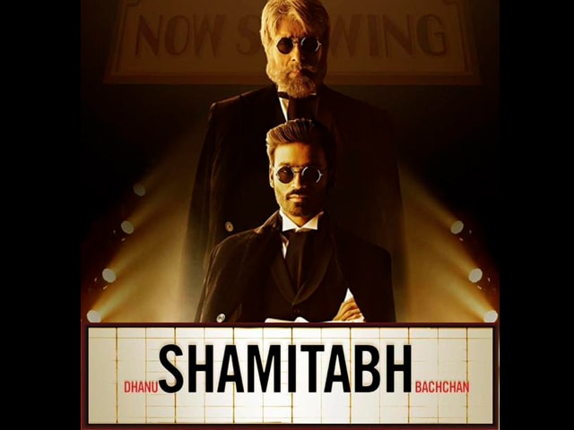 First Look: A Bachchan and a 'Dhanu' Star in Shamitabh