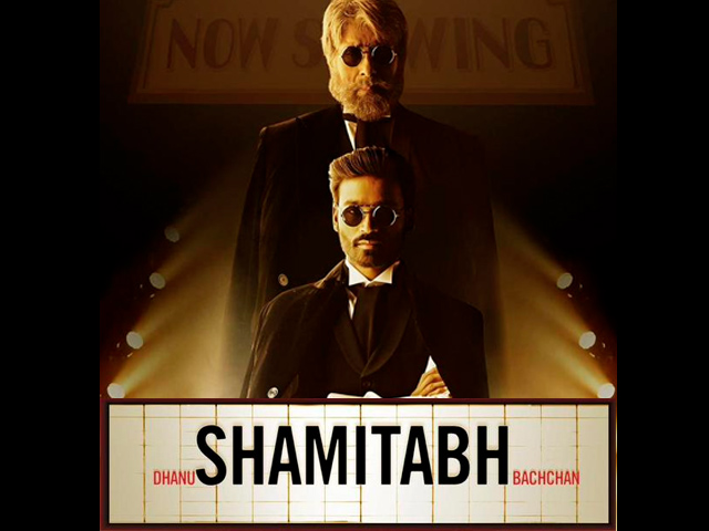 First Look: A Bachchan and a 'Dhanu' Star in <i>Shamitabh</i>