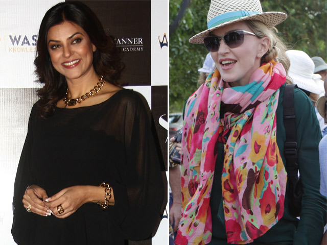 Why Madonna is Sushmita Sen's Icon