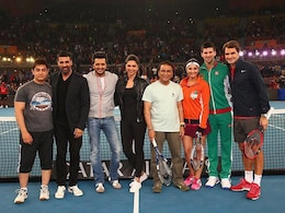 Clash of IPTL Titans: Deepika, Aamir Play Federer, Djokovic in Celebrity Mixed Doubles Clash of IPTL Titans: Deepika, Aamir Play Federer, Djokovic in Celebrity Mixed Doubles