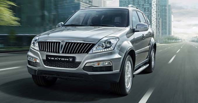 Ssangyong Reveals The New Face Of the Rexton SUV