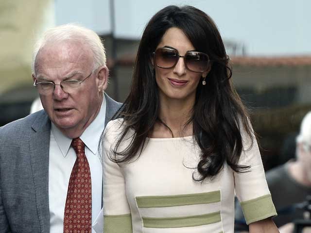Amal Clooney 'Threatened With Arrest' in Egypt