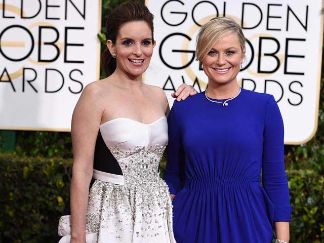 Golden Globes: Amy Poehler and Tina Fey Take on North Korea