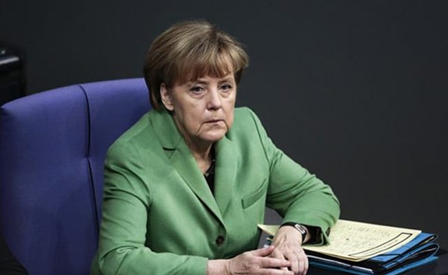German Chancellor Angela Merkel Rules Out Arming Ukraine Government
