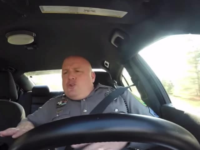 The Internet Loves This Cop Lip-Syncing to Taylor Swift