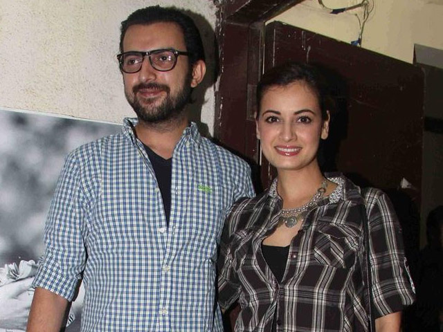 Dia Mirza Makes First Visit to Hometown Hyderabad After Wedding