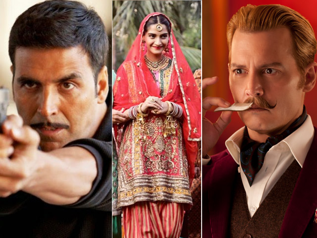 Today's Big Releases: <i>Baby</i>, <i>Dolly Ki Doli</i>, <i> Mortdecai </i>