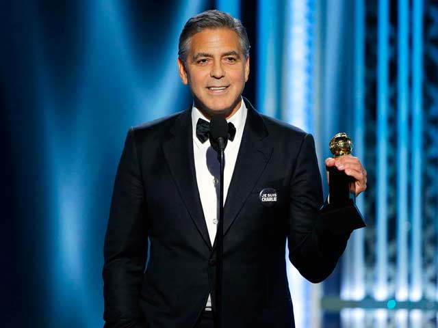 Golden Globes 2015: George Clooney Tells Amal Alamuddin 'Proud to be Your Husband'