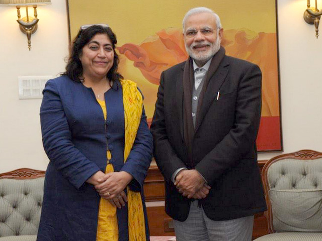 PM Modi's Latest Filmy Visitor: <i>Bend It Like Beckham</i>'s Gurinder Chadha