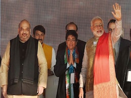 Kiran Bedi Will Take Delhi to New Heights, Says PM Modi at Poll Rally Kiran Bedi Will Take Delhi to New Heights, Says PM Modi at Poll Rally