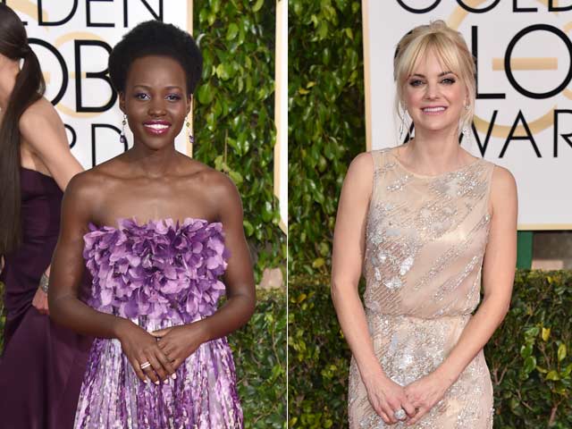 Golden Globes: Lupita N'yongo's Jewellery Becomes Anna Faris' Envy