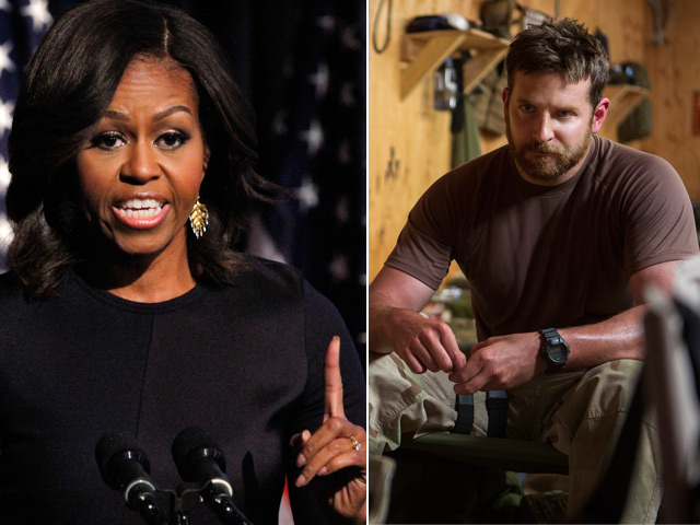 Michelle Obama Praises <i>American Sniper</i>