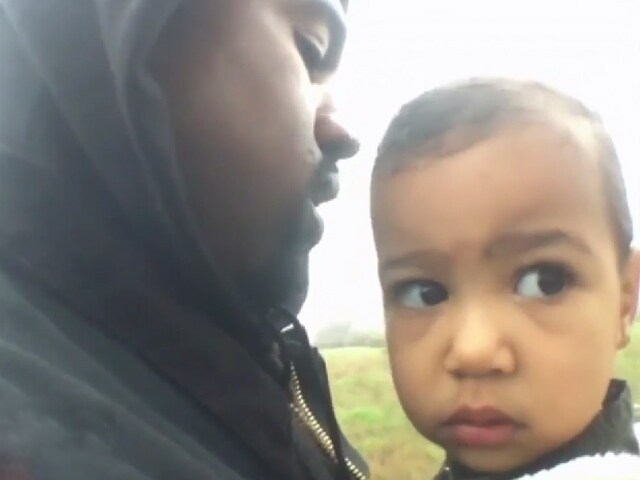 Kanye West's Daughter North Makes Debut in His Music Video