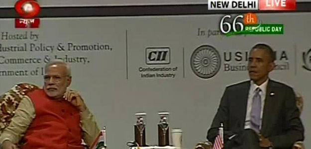 PM Modi, President Obama Address Business Leaders:  Highlights