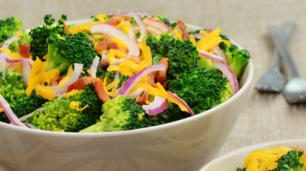 Bell pepper and Broccoli Salad