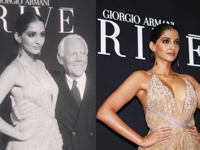 Ooh La La: Sonam Kapoor in Front Row at Armani Show in Paris