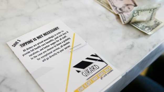 No-Tip Restaurant Offers Food for Thought