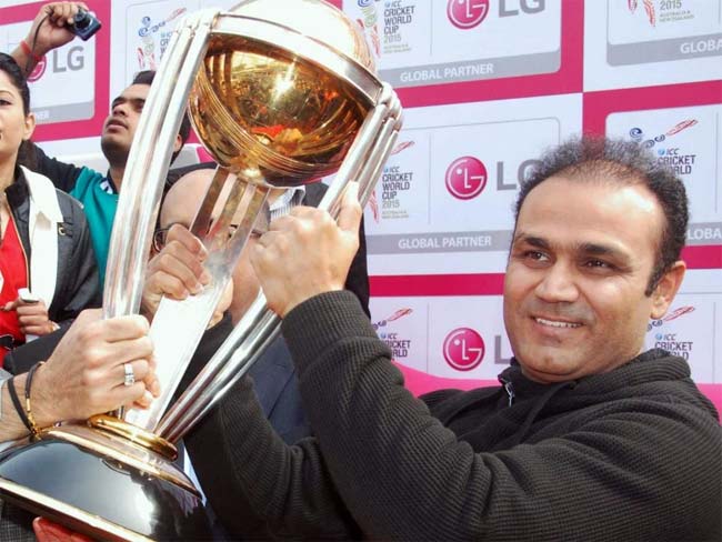 टीम इंडिया, वर्ल्डकप दोबारा जीतकर आना : वीरेंद्र सहवाग