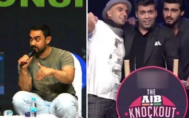 'Not Impressed by Bad Language' Says Aamir Khan About the AIB Roast
