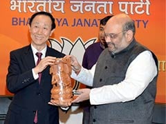 Senior Chinese Communist Party Official Meets BJP President Amit Shah