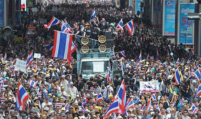 Thailand Bill to Restrict Protests Sails Through First Reading