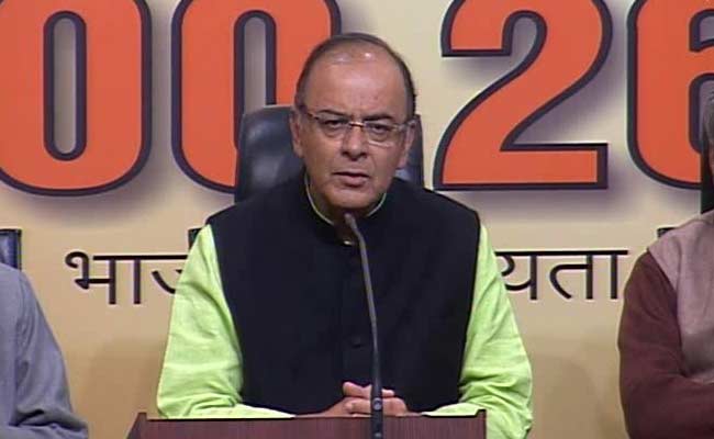 In Delhi, It's a Choice Between Governance and Anarchy, Says Arun Jaitley: Highlights