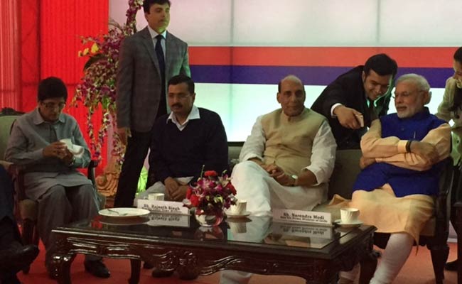 Arvind Kejriwal and Kiran Bedi Came Face to Face at This Function