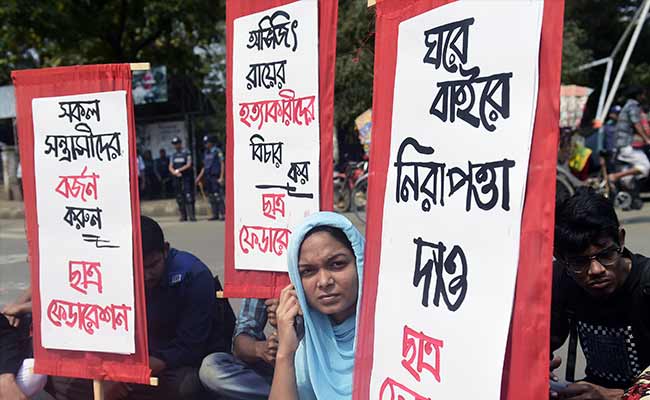 Bangladesh Activists Protest US Blogger Avijit Roy's Murder