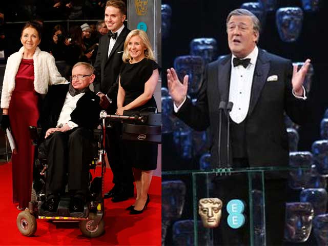 Best of the BAFTAs: Stephen Hawking vs Stephen Fry, and More