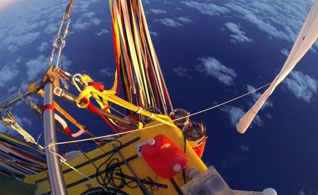 Historic and Record Breaking Balloon Flight Ends off Mexican Coast