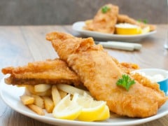 Britain's Comfort Food, Fish and Chips, Goes Hip Britain's Comfort Food, Fish and Chips, Goes Hip