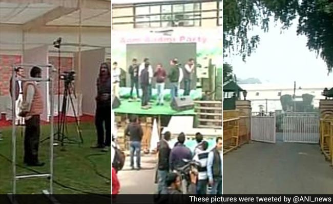 Delhi Election Results: From Various Party Offices, Images That Told a Story