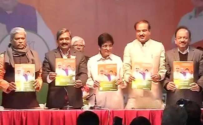 BJP Releases Vision Document for Delhi Elections