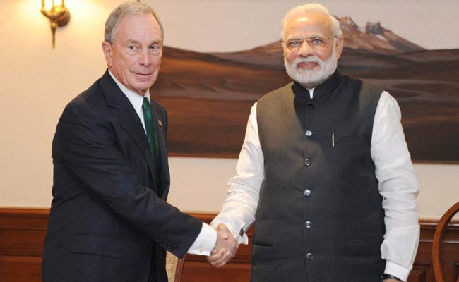 Impressed by Prime Minister Modi's Commitment to Clean Energy: Michael Bloomberg