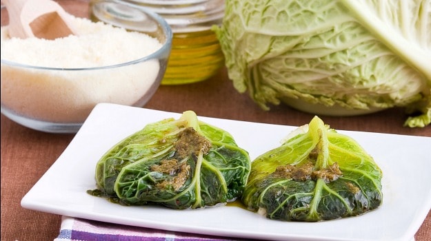 Chinese Cabbage Parcels
