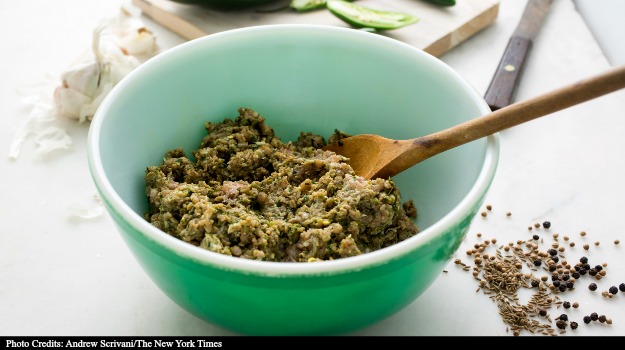 The Lively Look of Green Chorizo