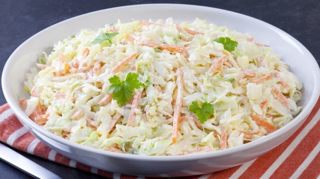 Carrot and Cashew Coleslaw