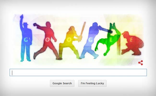 Google Celebrates Cricket World Cup 2015 With a Doodle