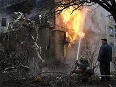 Ukraine Town 'Deserted and Destroyed' After Rebel Offensive