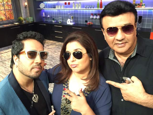 Mika, Anu Malik Get <I>Daawat</I> From Farah Khan