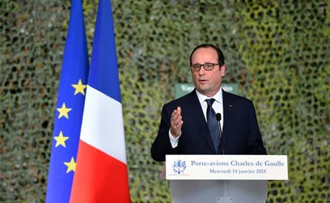 French President Francois Hollande 'Resolutely' Condemns Apparent Execution of Japan IS Hostage