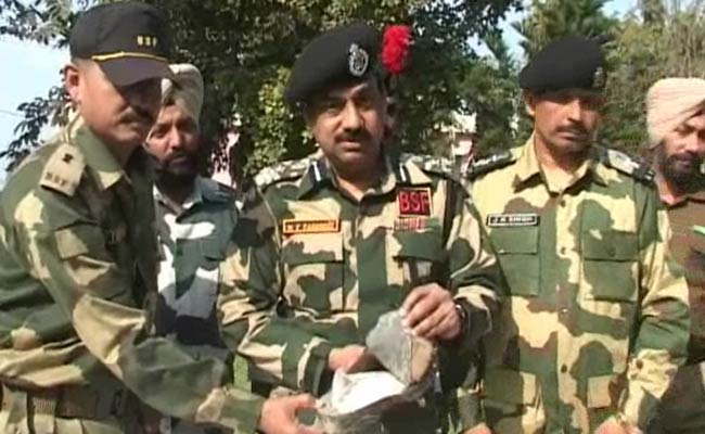 Heroin Hidden in Slipper Seized by Border Security Force