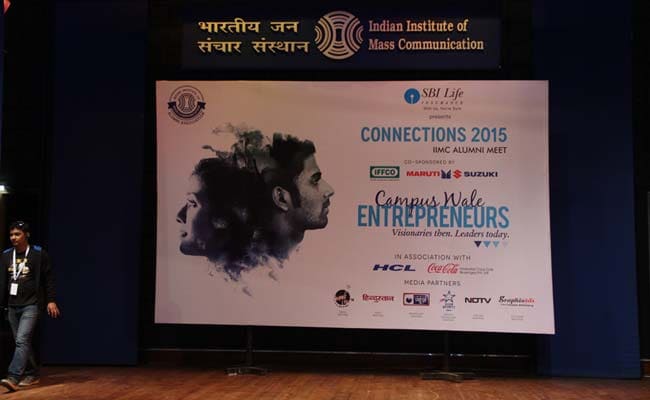 IIMC Alumni Meet 2015 Felicitates Campus Entrepreneurs