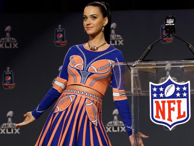Katy Perry's Super Bowl Guitars up For Auction