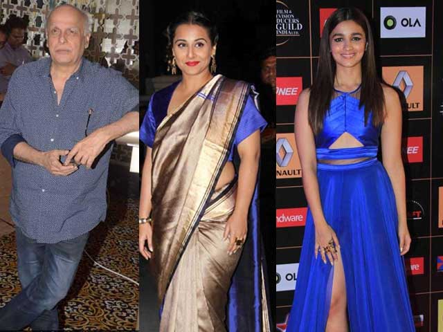 Mahesh Bhatt on Heroine Vidya Balan and Daughter Alia Bhatt