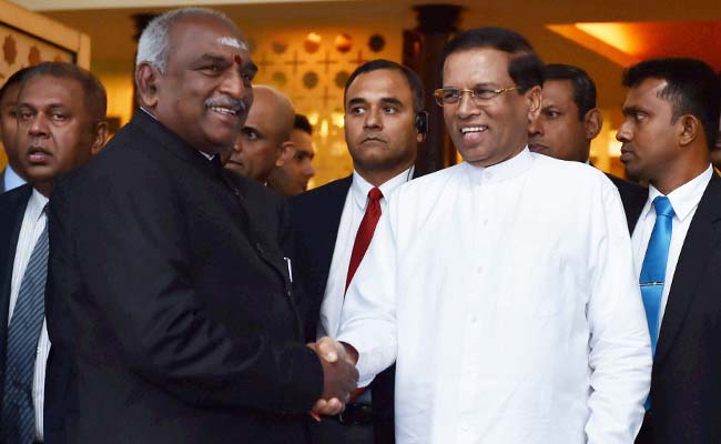 Sri Lankan President Maithripala Sirisena Begins First India Visit