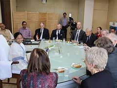 British Parliamentarians Meet West Bengal Chief Minister Mamata Banerjee