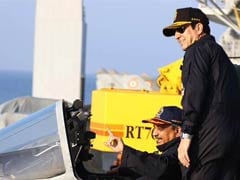 Navy Gives Defence Minister Manohar Parrikar a Glimpse of its Operational Capability